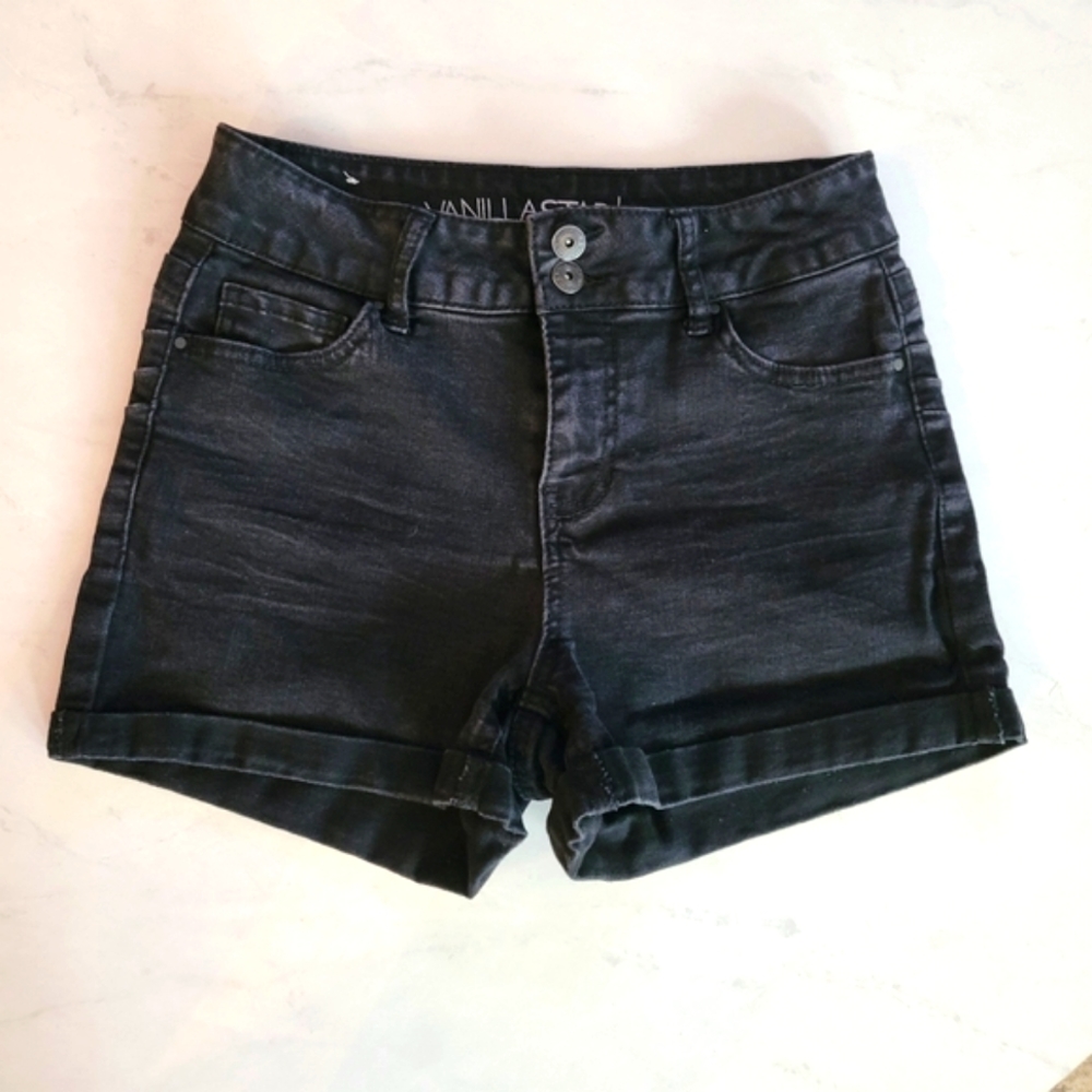 3/$21 Black Denim Shorts (Donated)